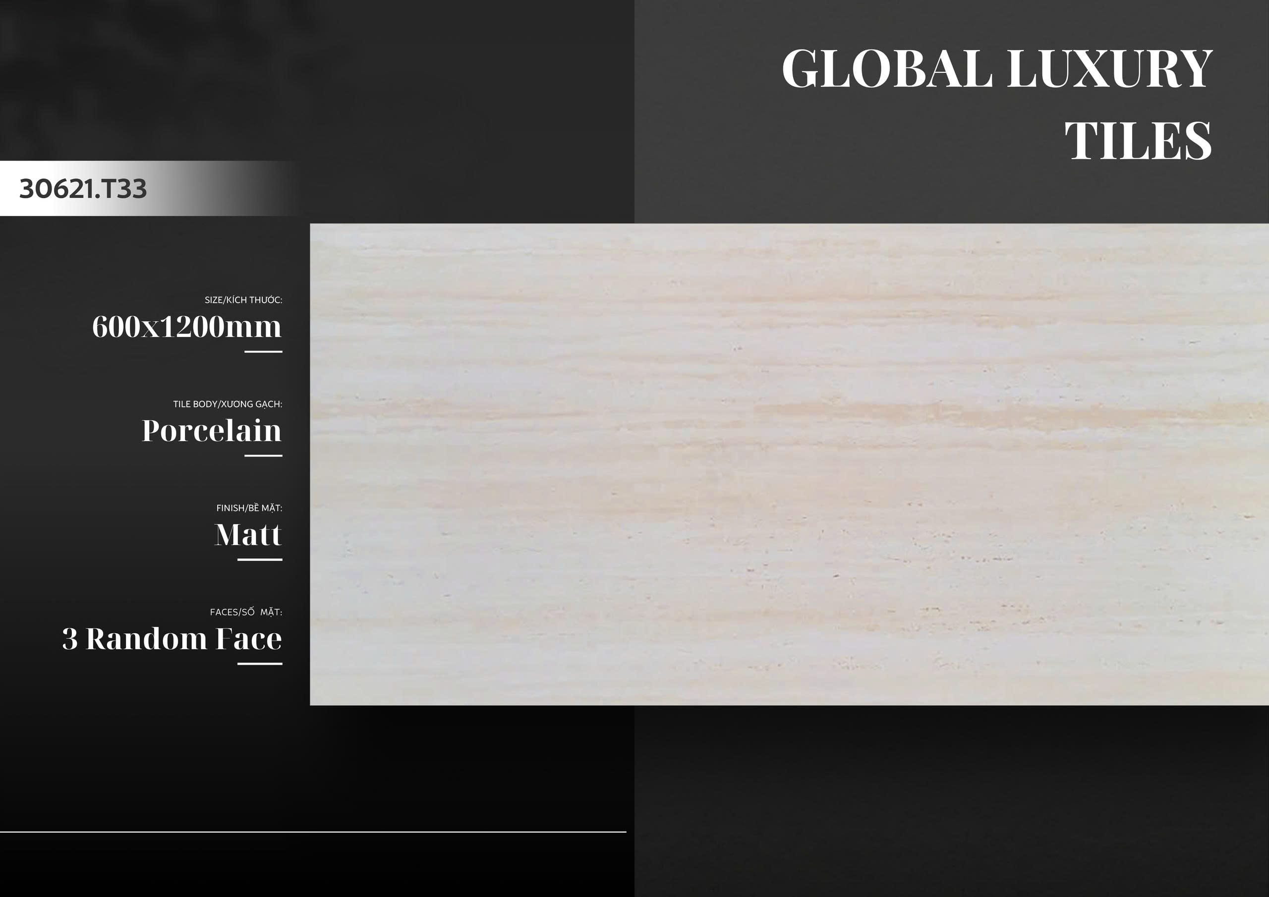 Gạch Travertine Nhập Khẩu 60x120 Men Matt - LUXCERA.VN